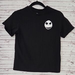 Disney Black T-Shirt with White Character Design